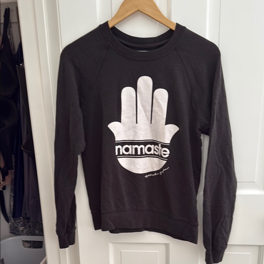 Spiritual Gangster Black Namaste Sweatshirt